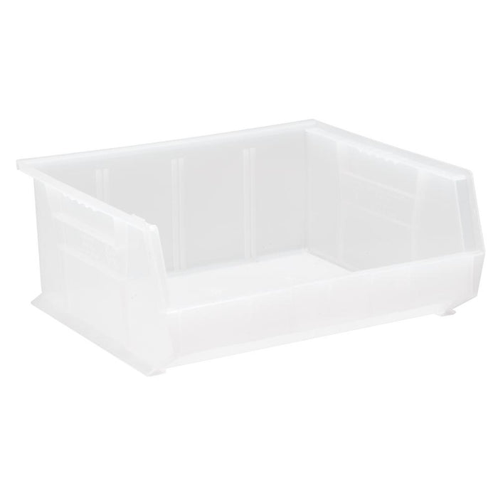 Quantum Storage Systems Ultra Series Stack And Hang 8.9 Gal. Bin In Clear