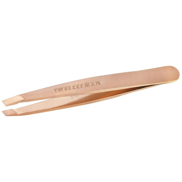 Tweezerman Rose Gold Mini Slant Tweezer - 1023373