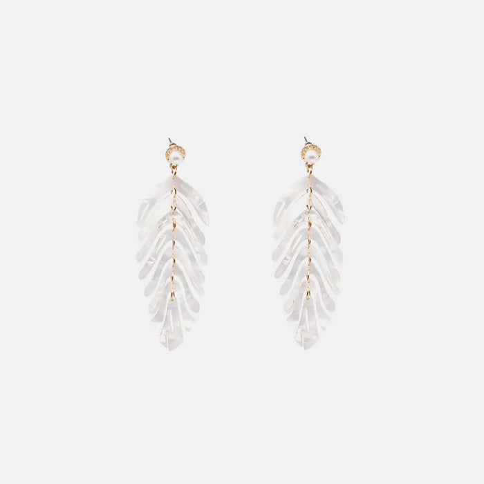 Leaf Shape Dangle Earrings