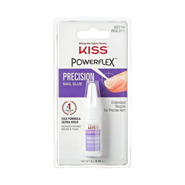 KISS PowerFlex Ultra Hold Extended Nozzle Precision Nail Glue