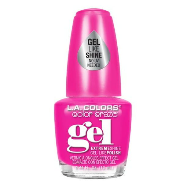 L.A. COLORS Gel-like Nail Polish, Untamed, 0.44 fl oz