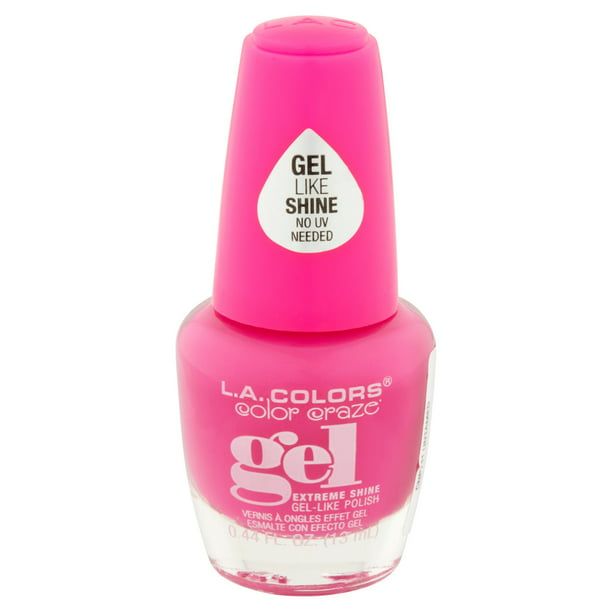 L.A. COLORS Gel-like Nail Polish, Untamed, 0.44 fl oz