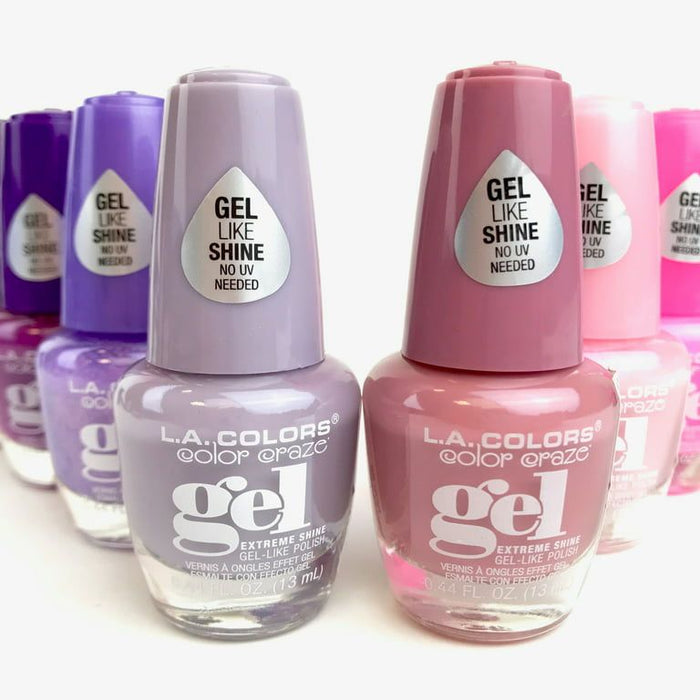 L.A. COLORS Gel-like Nail Polish, Flurry, 0.44 fl oz