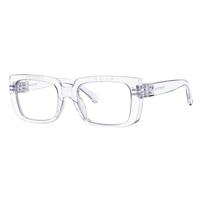 30% Blue Light Blocking Glasses Metalless Screwless Eyeglasses NR9107-B15