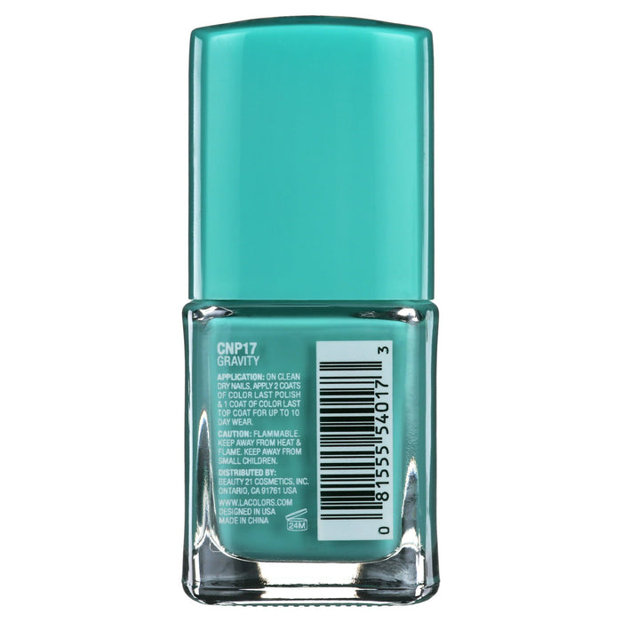 L.A. COLORS Color Last Nail Polish Gravity 0.5 fl oz