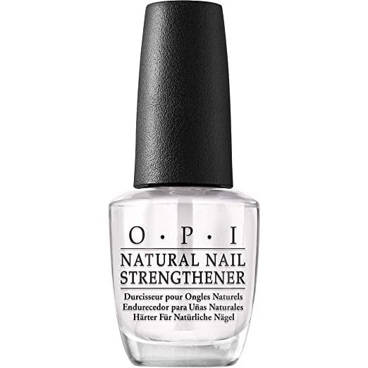 OPI Nail Lacquer Natural Nail Strengthener Clear Nail Polish, 0.5 fl oz