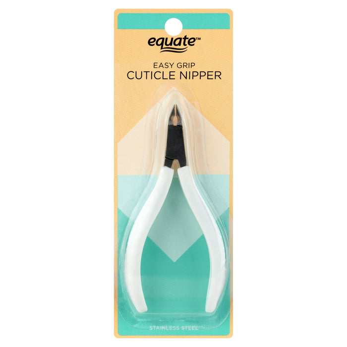 Equate Beauty Stainless Steel Non-Slip Easy Grip Cuticle Nipper