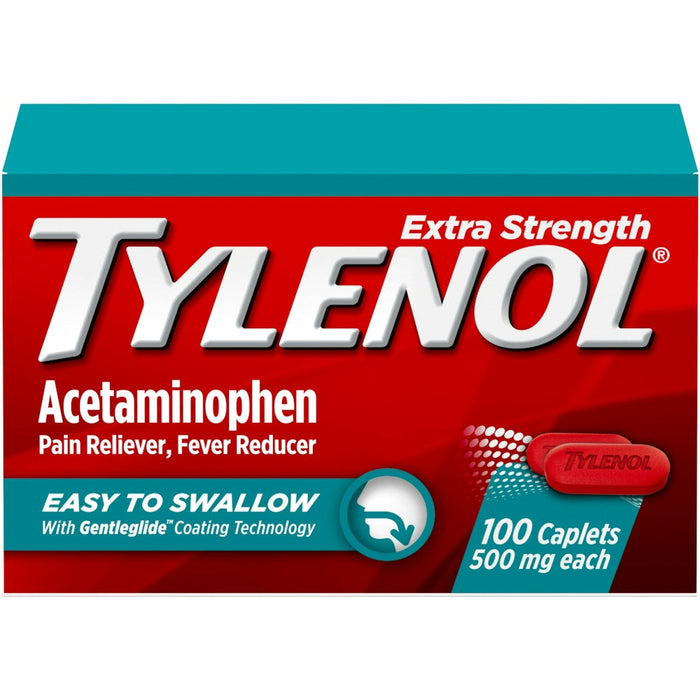Tylenol Extra Strength Rapid Release Gels, 500mg Acetaminophen, 100 ct