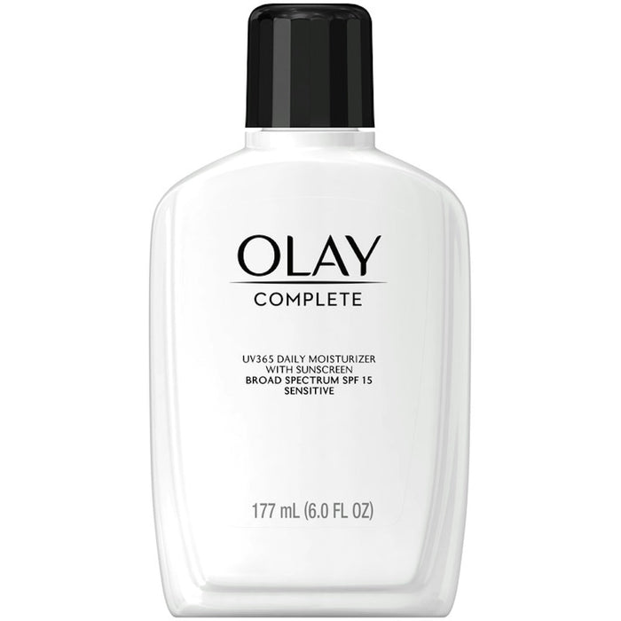Olay Complete Lotion All Day Moisturizer With SPF 15 For Sensitive Skin, 6.0 Fl Oz