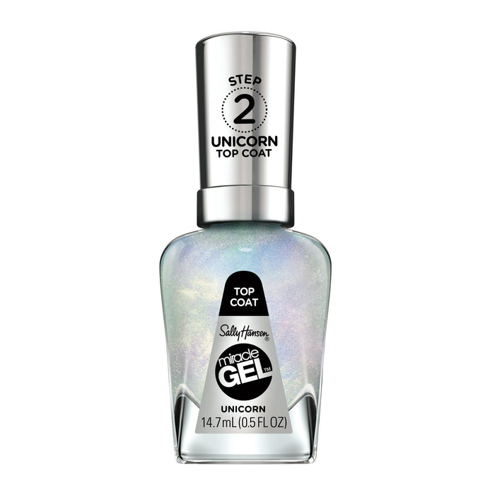 Sally Hansen Miracle Gel Top Coat, Unicorn Top Coat 0.50 fl oz