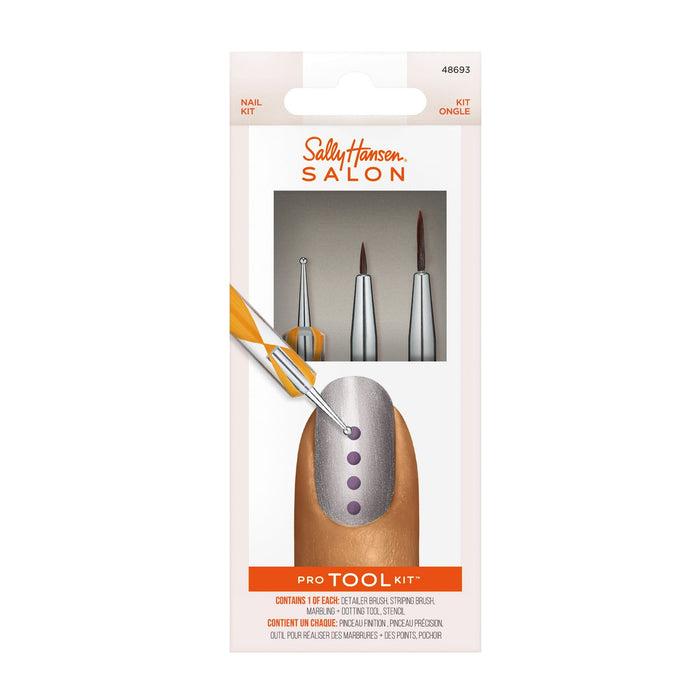 Sally Hansen Nail Salon Pro Tool Kit, 0.32 oz, Nail Art Tools