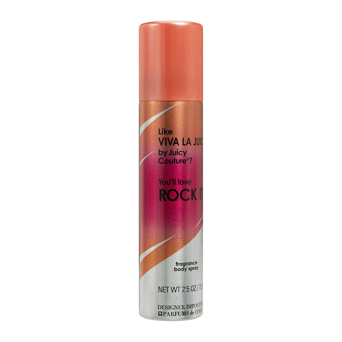 Designer Imposters Rock It! Body Spray, 2.5 oz