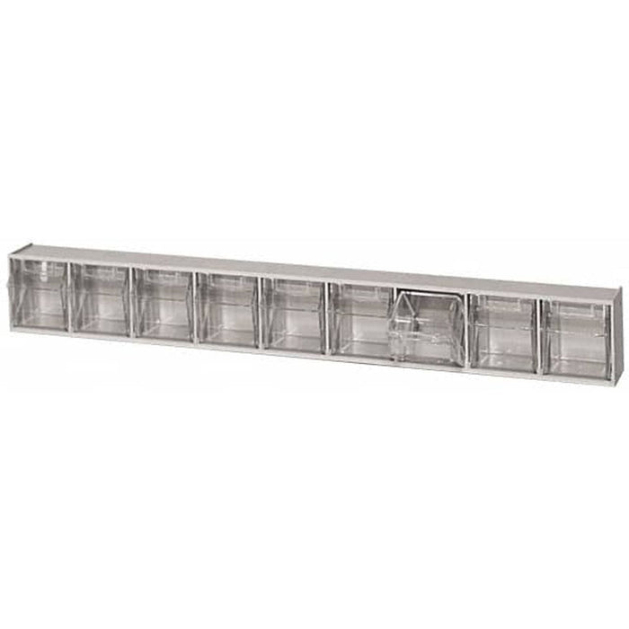 Quantum Storage Systems Tip Out Bin QTB309 – 9 Compartments White