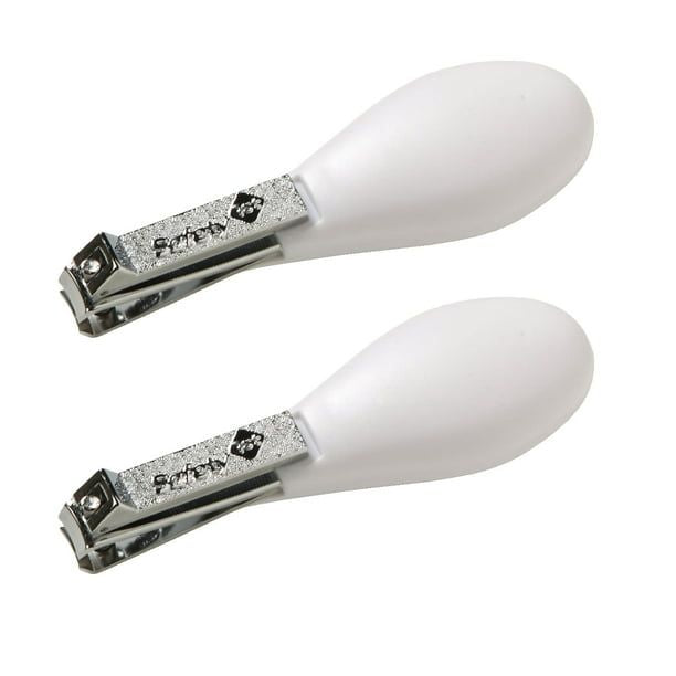 Safety 1st Fold-Up Nail Clippers 2 pack, White