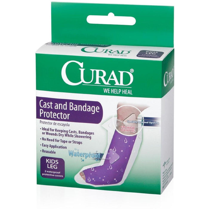 Curad Cast And Bandage Protector, Waterproof, Kids Leg