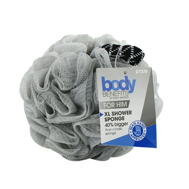 Body Benefits Mens XL Shower Body Loofah, Color May Vary