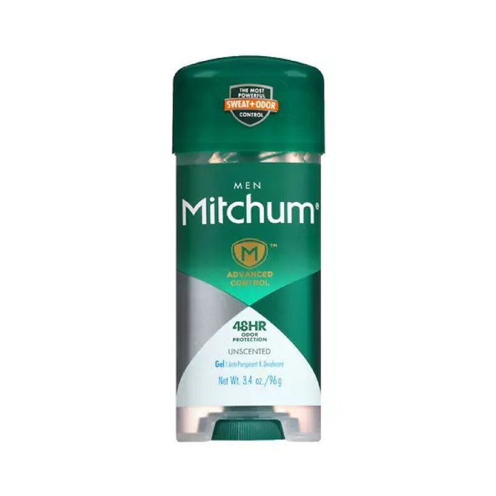 Mitchum Anti Perspirant & Deodorant Clear  Gel Unscent 3.4 Oz
