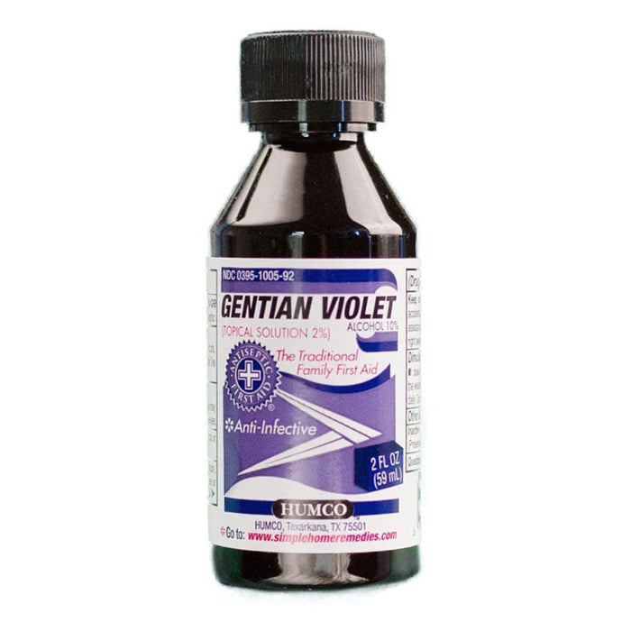 Humco Gentian Violet  2 2 Oz