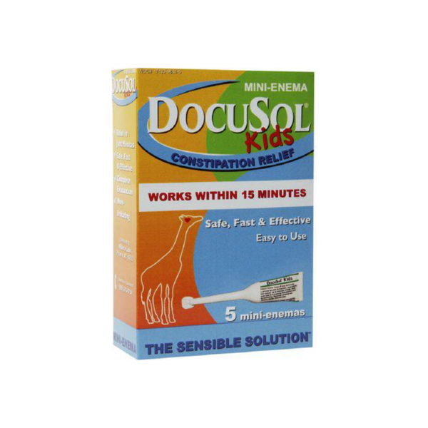 Docusol DocuSol Kids Constipation Relief - Mini Enema — EasyOptionXY LLC