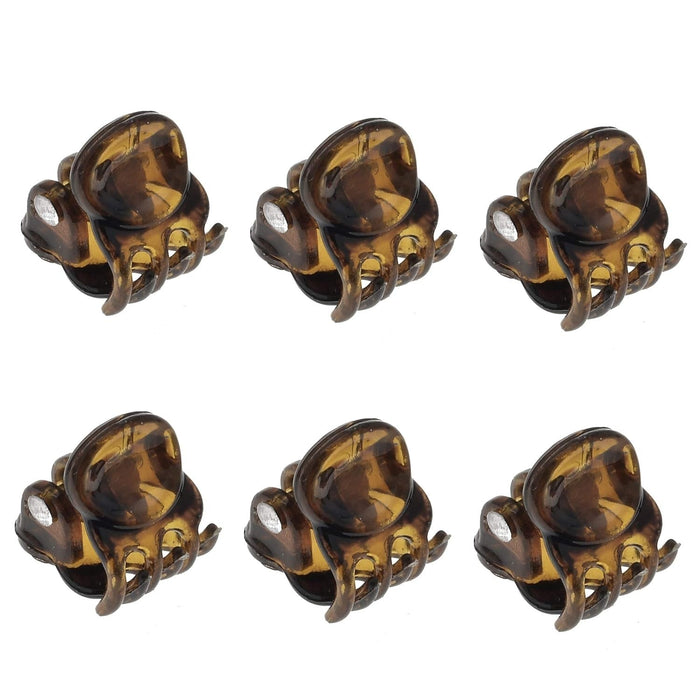 Camila Paris AD115/6 French Hair Clip For Women, Set Tortoise Shell 0.5"