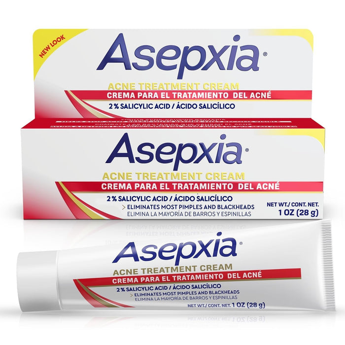 Asepxia® Acne Spot Treatment Cream – 10% Benzoyl Peroxide (Pimples & Blackheads)