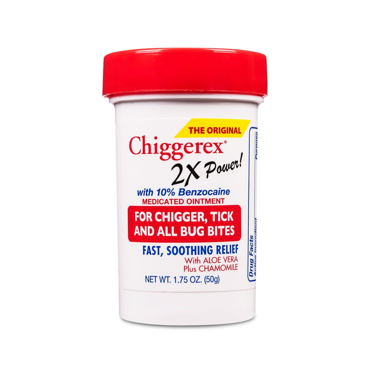 Chiggerex First Aid Medicated Ointment for Chiggers and Bug Bites, 1.7 ...