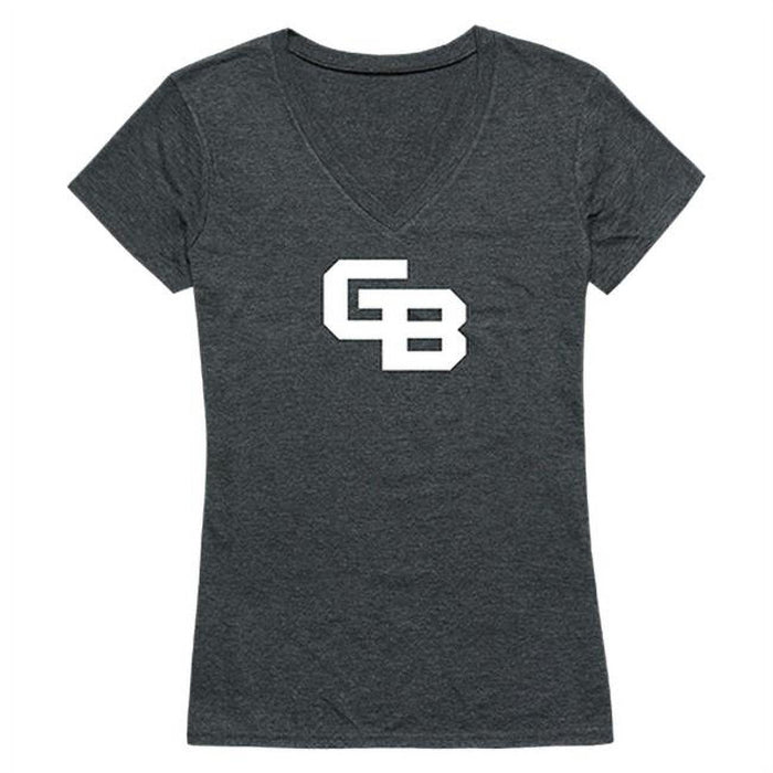 FinalFan University Of Wisconsin-Green Bay Women Cinder T-Shirt Heather Charcoal - 2XL