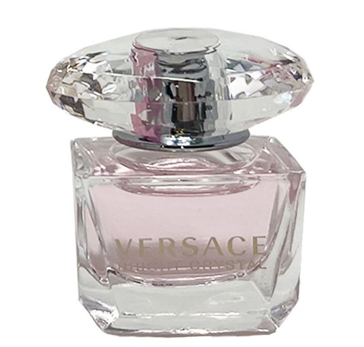 Versace Bright Crystal Eau de Toilette, Perfume for Women, 0.17 Oz, Mini & Travel Size