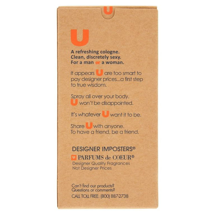 Designer Imposters U Spray Cologne for Men or Women, 2 fl oz