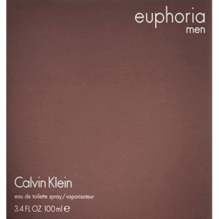 Calvin Klein Euphoria Eau de Toilette, Cologne for Men, 3.4 oz