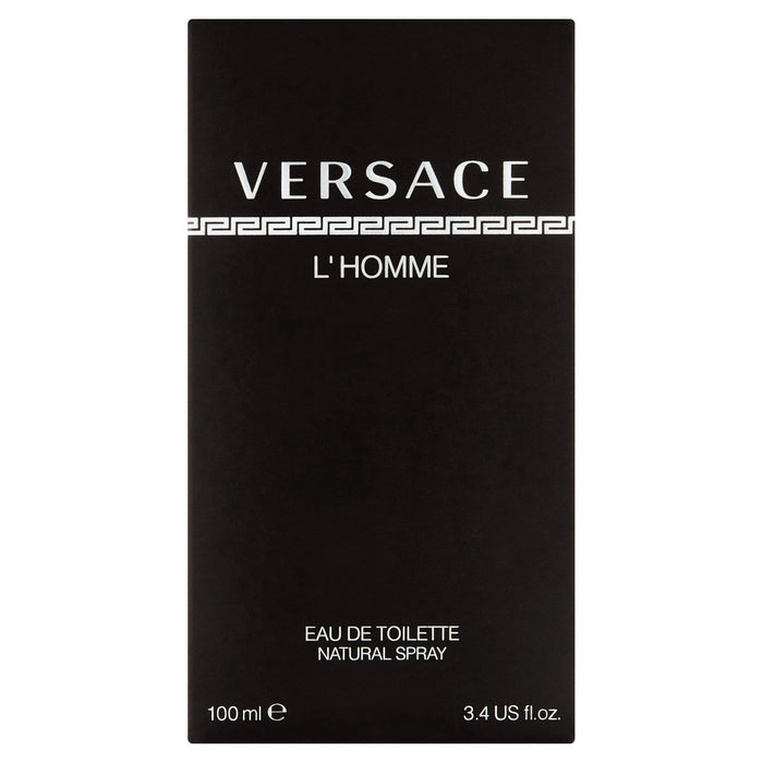 Versace L'Homme Eau de Toilette Cologne for Men 3.4 oz