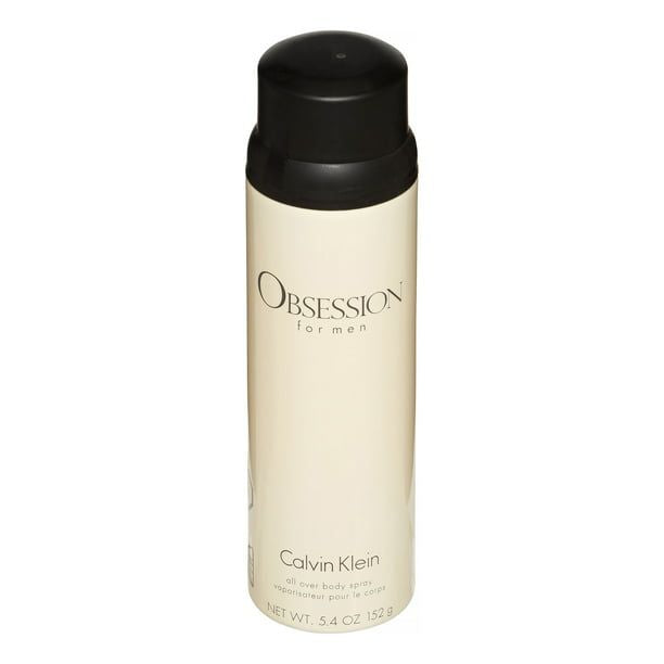 Calvin Klein Obsession Body Spray, Body Spray for Men, 5.4 oz