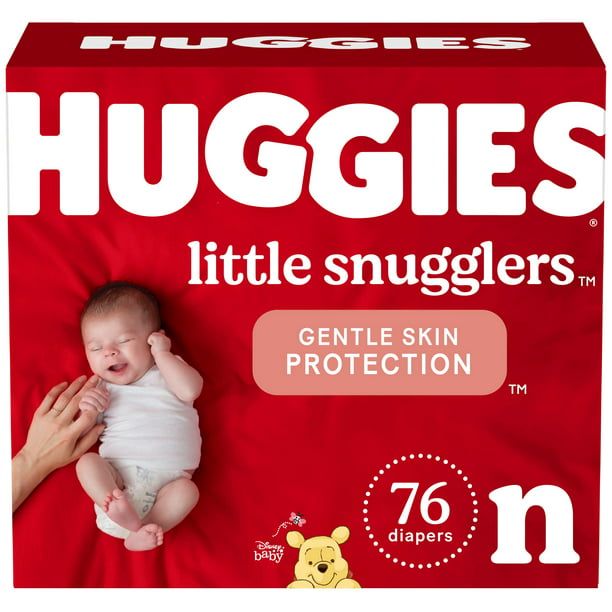 Huggies Little Snugglers Size Newborn; 76 Count