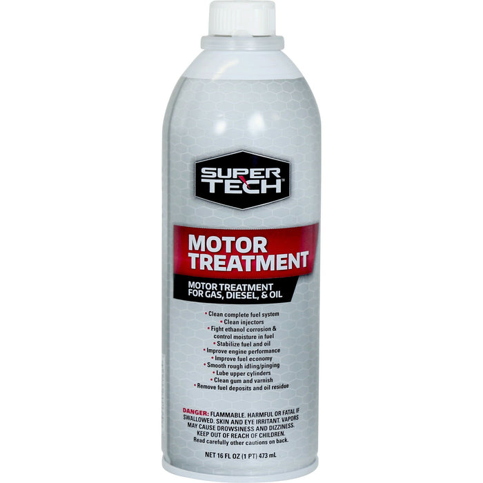 Super Tech Motor Treatment Automotive Additive for Gas, Diesel, & Oil, 16 fl. oz.