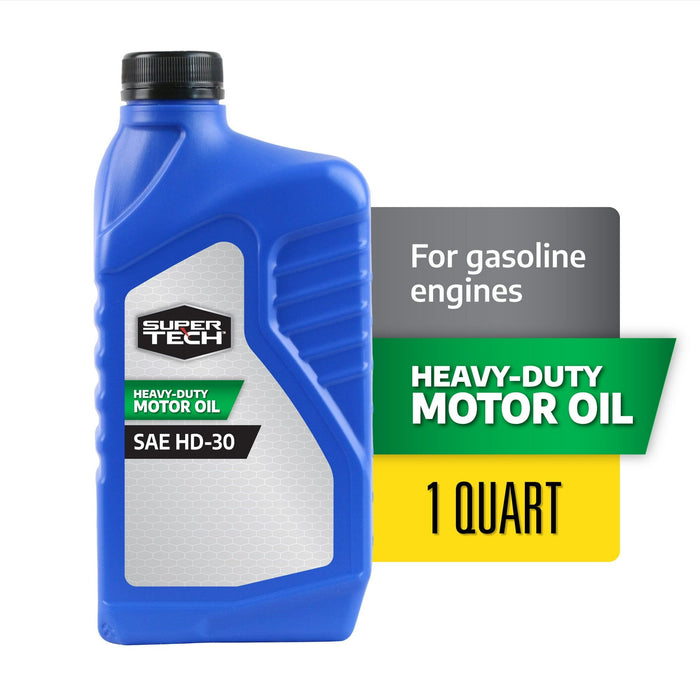 Super Tech Conventional SAE HD-30 Motor Oil, 1 Quart