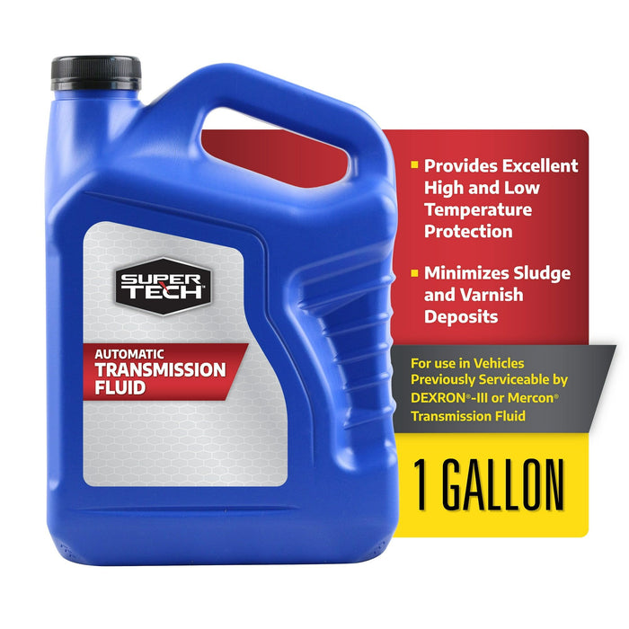 Super Tech Automatic Transmission Fluid, 1 Gallon Bottle