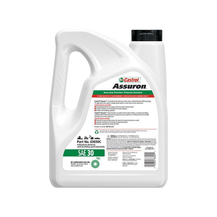 Castrol Assuron HD Diesel SAE 30 Motor Oil, 1 Gallon