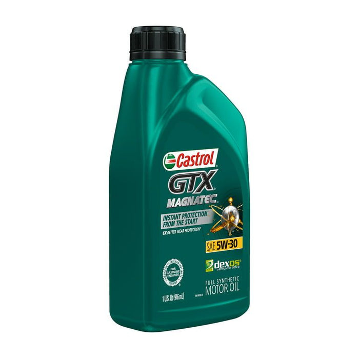 Castrol GTX MAGNATEC 5W-30 Full Synthetic Motor Oil, 1 Quart