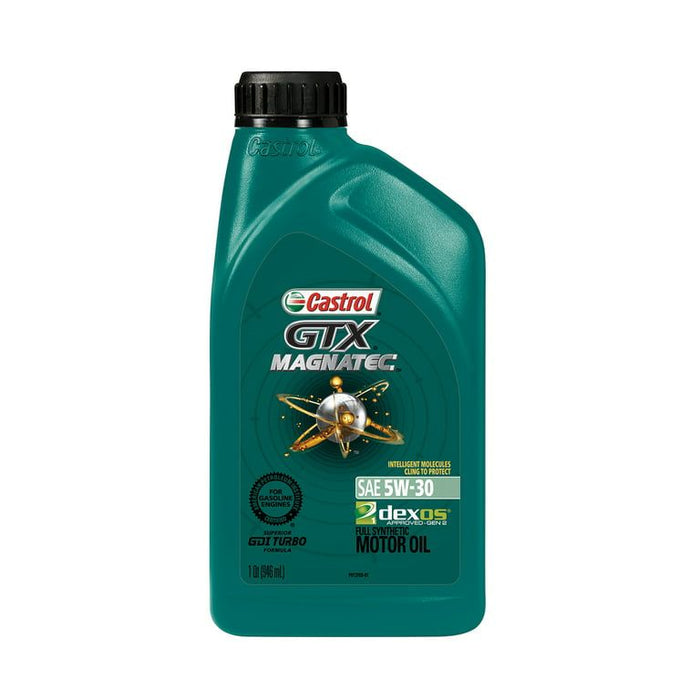 Castrol GTX MAGNATEC 5W-30 Full Synthetic Motor Oil, 1 Quart