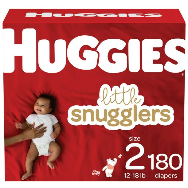 Huggies Little Snugglers Size 2; 180 Count