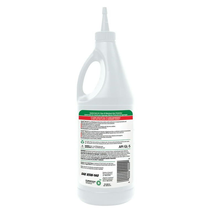 Castrol Axle GL-5 SAE 85W-140 Protector Series Gear Oil, 1 Quart