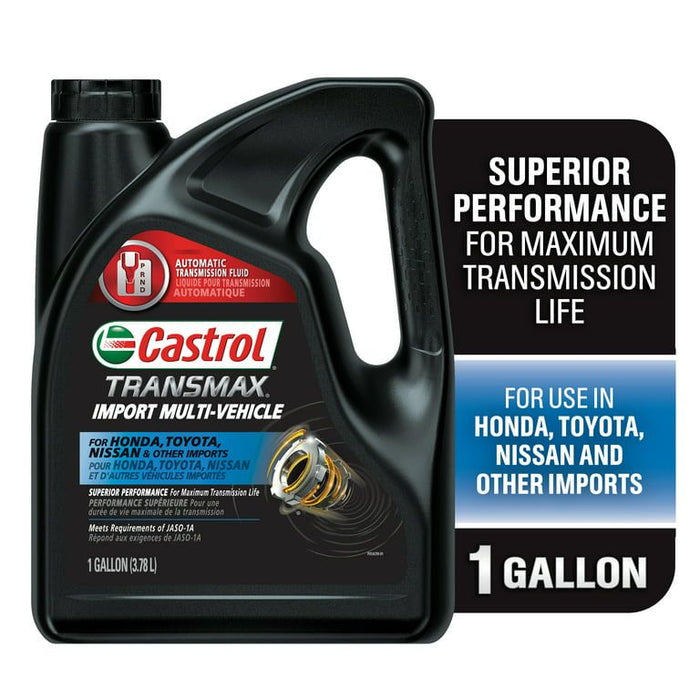 Castrol Transmax Import Multi-Vehicle Automatic Transmission Fluid, 1 Gallon