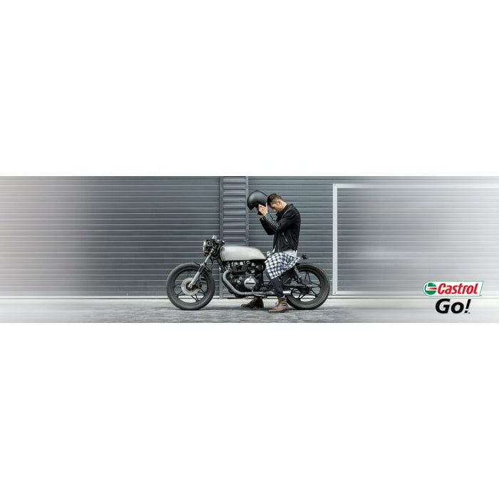 Castrol GO! 2T Conventional Motorcycle Oil, 1 Quart