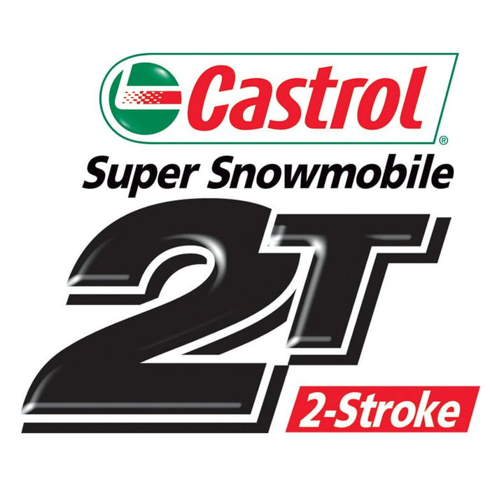 Castrol 2T 2 Stroke Super Snowmobile Oil, 4 Liter