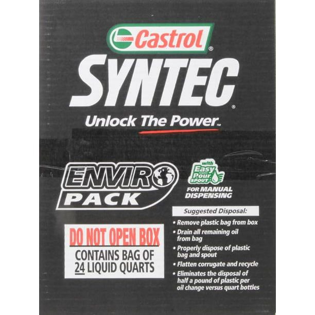 Castrol Syntec 5W-20 --offer valid for in store oil change only