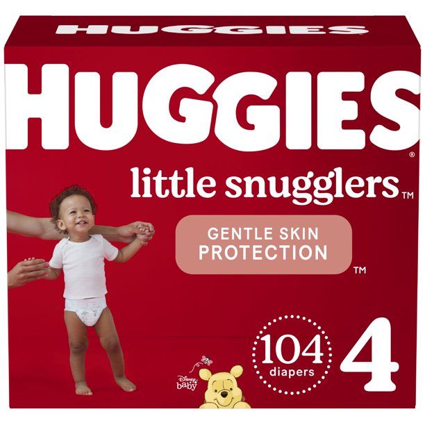 Huggies Little Snugglers Size 4; 104 Count