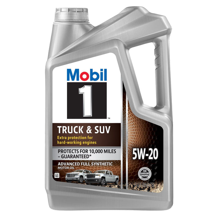 Mobil 1 Truck & SUV Full Synthetic Motor Oil 5W-20, 5 qt