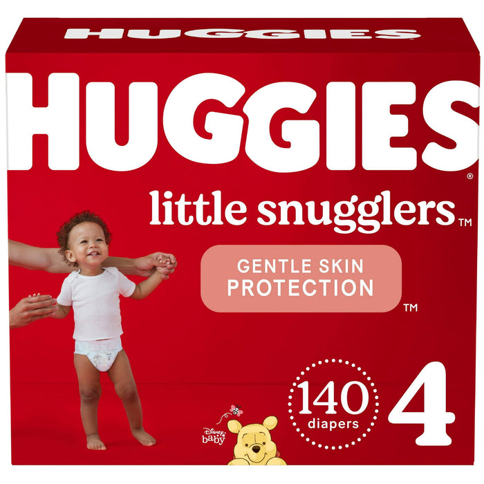 Huggies Little Snugglers Size 4; 140 Count