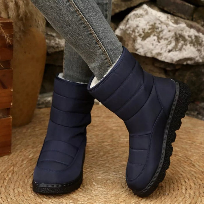 Warm Padded Waterproof Snow Boots