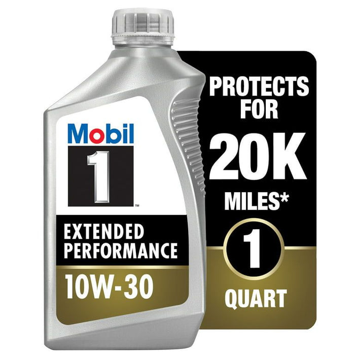 Mobil 1 Extended Performance Full Synthetic Motor Oil 10W-30, 1 qt